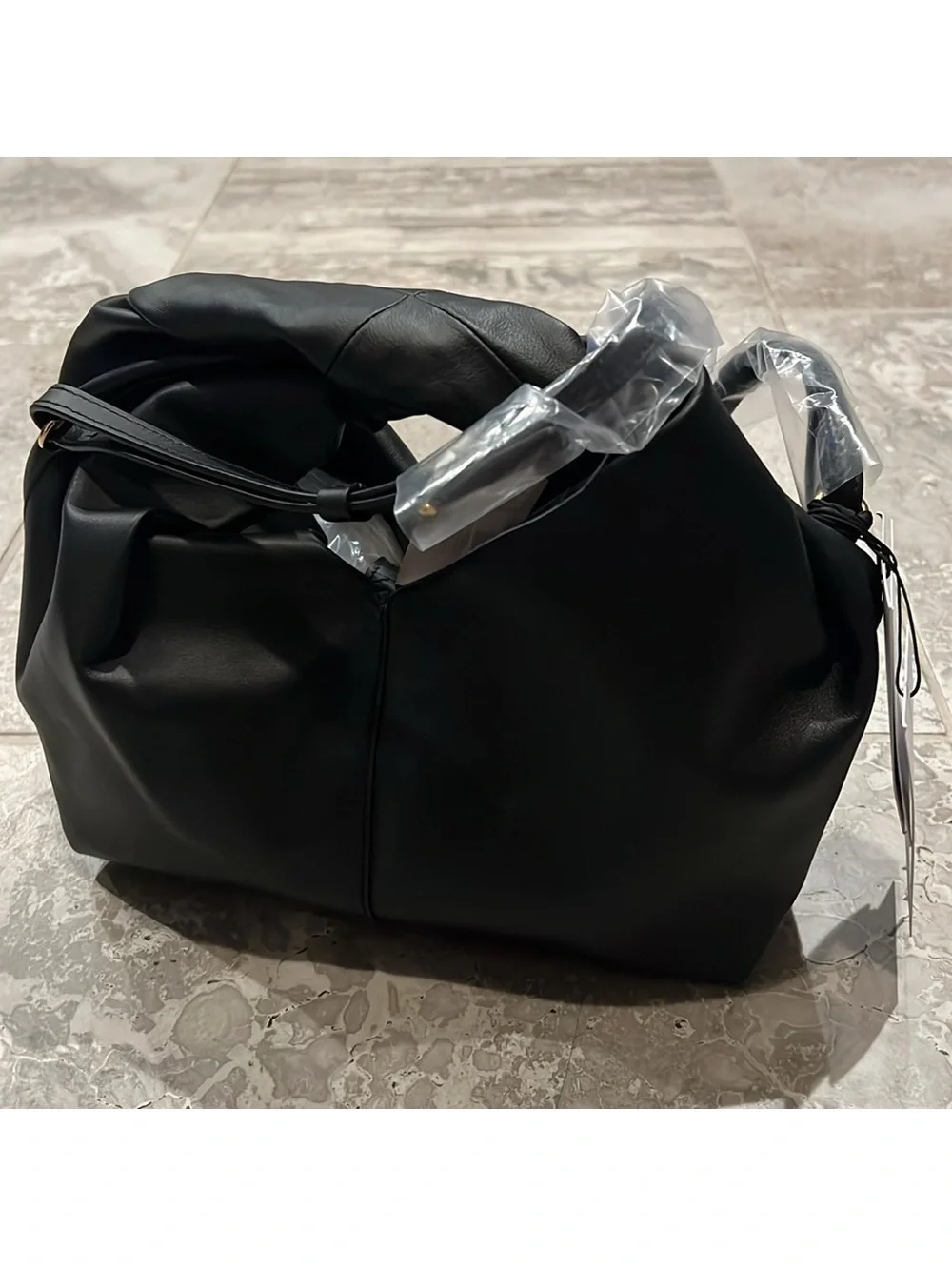 JW Anderson Twister Hobo Bag, Black New w/Tag +Dust Bag Retail $990 QUIET LUXURY
